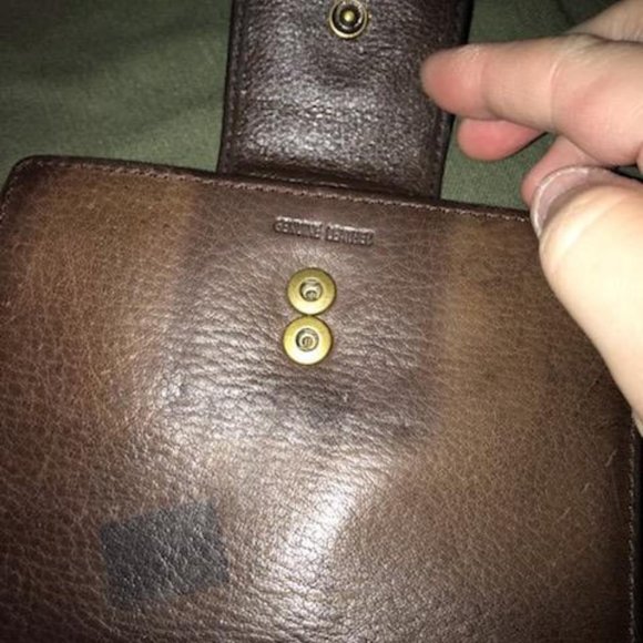 Vintage Rolfs Brown leather wallet - Picture 4 of 7